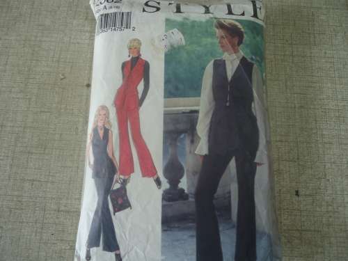 STYLE PATTERNS 2382 - TROUSERS + TOP-  SIZE A = 6 - 16 - COMPLETE