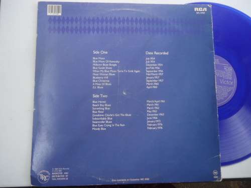 ELVIS PRESLEY  "ELVIS BLUE" RCA VICTOR GATEFOLD  LP ML 4752 - BLUE VINYL