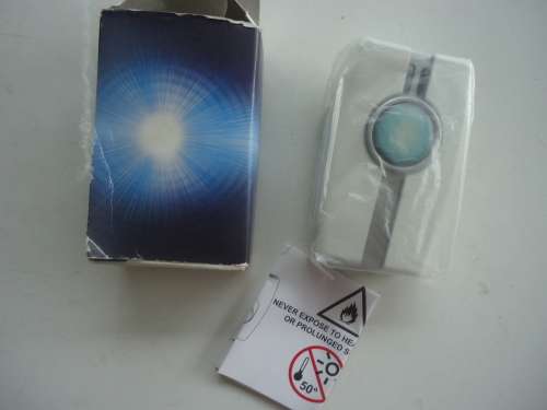 MARLBORO Blue Ice LIGHTER WITH ELECTRONIC DOT TO LIGHT -LAUNCH BRAND PROMO STILL IN BOX   - UNUSED