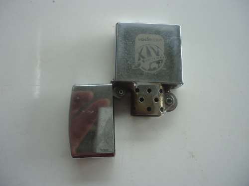 ZIPPO LIGHTER ENGRAVED WITH VODACOM SUPER 15 AND RED HEART RUM