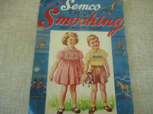 SEMCO FANCY SMOCKING - EIGHT NOVELTY DESIGNS - 8 PAGE BOOKLET