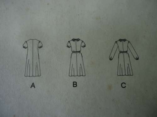 VOGUE VERY EASY PATTERNS -7615 DRESS SIZES 10 - COMPLETE & UNCUT