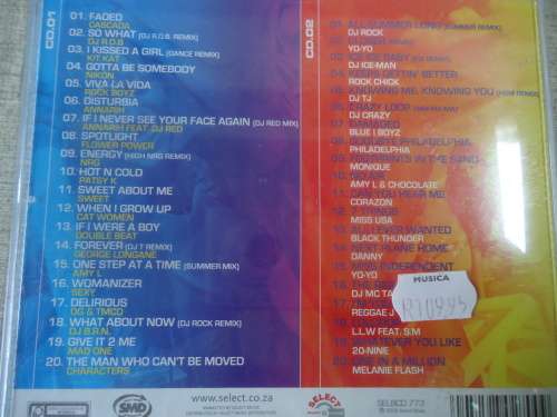 POP:  2 discs - HOT SUMMER MIX : 2009  -  VARIOUS ARTISTS  -  DOUBLE CD