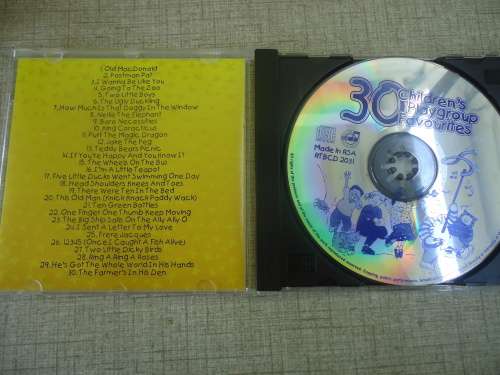 CHILDREN'S MUSIC:  30 CHILDREN'S PLAYGROUP FAVOURITES-  VARIOUS ARTISTS  - CD