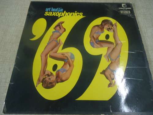 SOUTH AFRICAN  ART HEATLIE  "SAXOPHONICS "1969 TRUTONE STEREO GATEFOLD LP