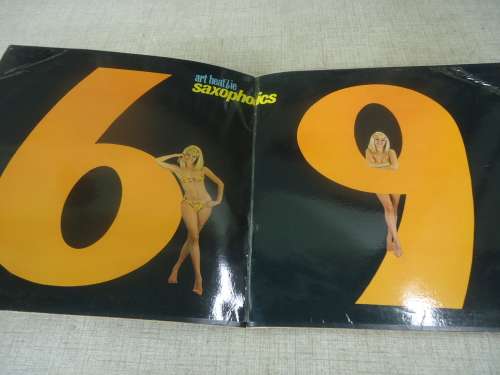 SOUTH AFRICAN  ART HEATLIE  "SAXOPHONICS "1969 TRUTONE STEREO GATEFOLD LP