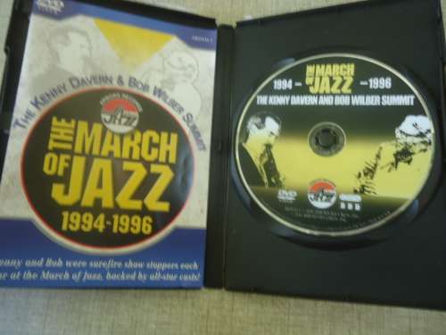 THE KENNY DAVERN & BOB WILBERR SUMMIT - THE MARCH OF JAZZ 1994 - 1996 -  DVD