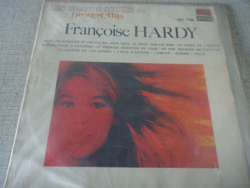FRANCOIS HARDY - LES GRANDS SUCCES DE - GREATEST HITS - 1971 VOGUE DISQUES STEREO LP