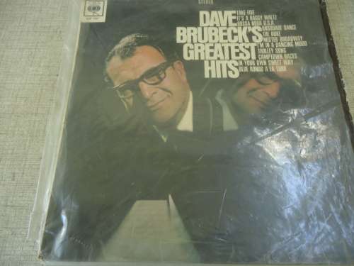 THE DAVE BRUBECK  "GREATEST HITS" CBS STEREO LP