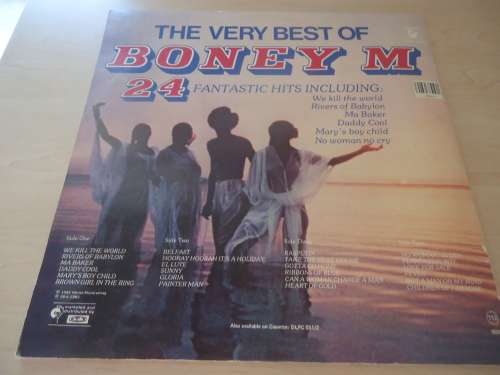 BONEY M,"THE VERY BEST OF BONEY M. - 24 FANTASTIC HITS"  1982 DOUBLE GALLO STEREO GATEFOLD LP SET