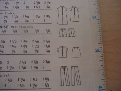 BUTTERICK PATTERN 4845  YOUNG TEEN OUTFITS SIZES 10 BREAST 28 1/2" - COMPLETE