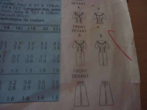 BUTTERICK  PATTERN 5255 TOP & CULOTTES + DRESS SIZE 6 + 8 +10   COMPLETE