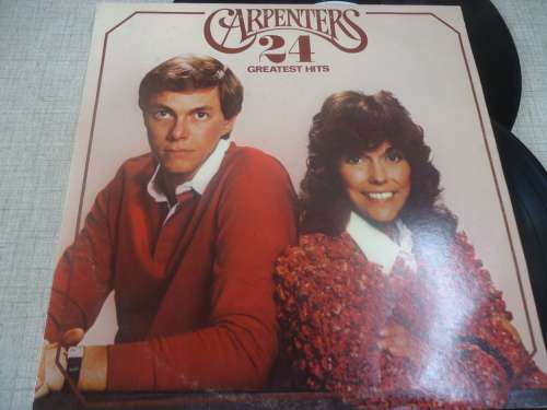 CARPENTERS - 24 GREATEST HITS-  1982 A+M  DOUBLE STEREO GATEFOLD LP SET