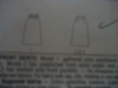 STYLE PATTERNS 3852- TSKIRTS SIZE 10 + 12 + 14 WAIST 64 - 71 CM  - COMPLETE