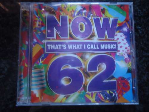 POP - 2 discs NOW THAT'S WHAT I CALL MUSIC -62- ORIGINAL ARTISTS -  DOUBLE CD