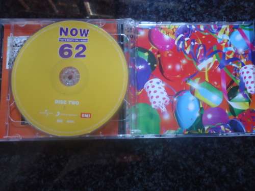 POP - 2 discs NOW THAT'S WHAT I CALL MUSIC -62- ORIGINAL ARTISTS -  DOUBLE CD