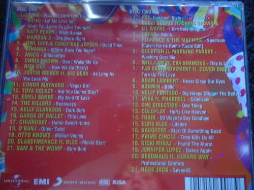 POP - 2 discs NOW THAT'S WHAT I CALL MUSIC -62- ORIGINAL ARTISTS -  DOUBLE CD