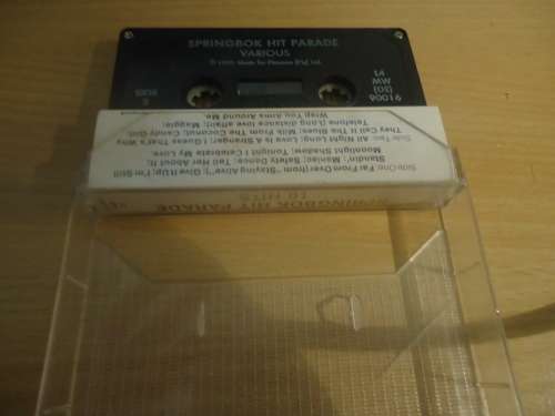 On offer SPRINGBOK HIT PARADE - 16 HITS  CASSETTE TAPE