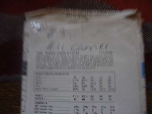 VERY VINTAGE BUTTERICK 5775 PATTERN  BOYS PJS -SIZE 8 YEARS CHEST 26"    COMPLETE