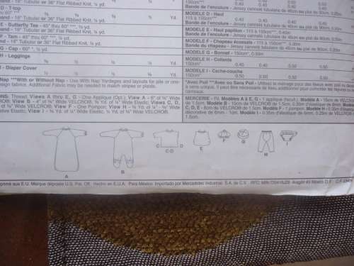 McCALL'S PATTERNS 2490 BABY LAYETTE SIZE PREM + NEW BORN & SMALL COMPLETE & UNCUT