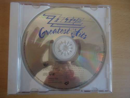 POP:  ZZ TOP - GREATEST HITS -  CD - MISSING FRONT INNER SLEEVE