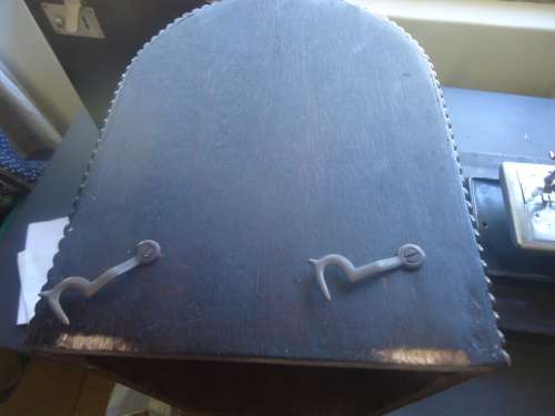 RARE 1930'S MIDGET PORTABLE SEWING MACHINE WITH CARRY CASE, INC STAND WITH DRAWER - MADE IN USA