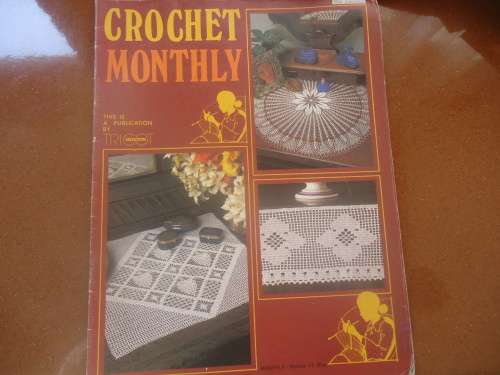 CROCHET MONTHLY VOLUME 52 - FULL OF PATTERNS -32 A4 PAGES