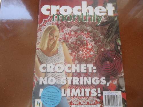 CROCHET MONTHLY VOLUME 267 - FULL OF PATTERNS -32 A4 PAGES