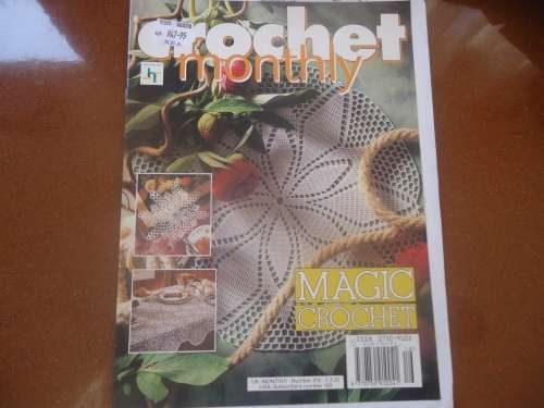 CROCHET MONTHLY VOLUME 316- FULL OF PATTERNS -32 A4 PAGES