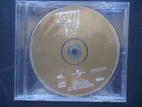 POP - : NOW THAT'S WHAT I CALL MUSIC VOLUME 47-  CD - SUPPLIED IN A CD COVER  - no inner sleeve