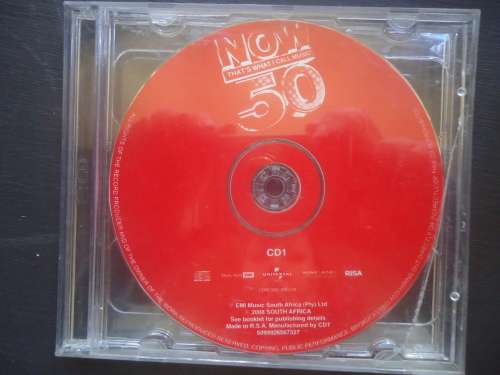 POP - : NOW THAT'S WHAT I CALL MUSIC VOLUME 50-  2 / DOUBLE CDS SUPPLIED IN A CD COVER - NO INNERS