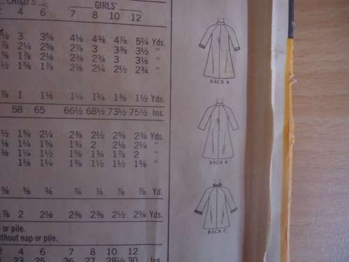 RETRO McCALL'S PATTERN  - 2697 GIRL'S ROBE IN 3 VERSIONS SIZE 6 YEARS - COMPLETE