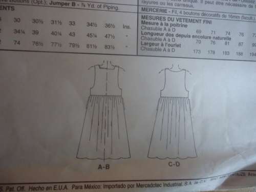 McCALL'S PATTERN 9591  GIRLS DRESS  SIZE CE = 3 + 4 + 5 YEARS COMPLETE & UNCUT