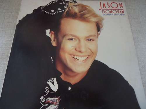 JASON DONOVAN "BETWEEN THE LINES" 1990 PWL STEREO LP