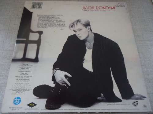 JASON DONOVAN "BETWEEN THE LINES" 1990 PWL STEREO LP