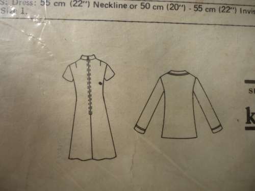 VOGUE VERY EASY PATTERNS 9116  DRESS & JACKET OUTFIT SIZE 16 COMPLETE