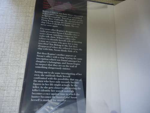 MARY HIGGINS CLARK "YOU BELONG TO ME"  SMALL HARD COVER + DUST COVER