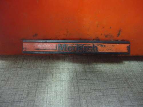 BRIGHT RED MONARCH ENAMEL BREAD BIN - 17 CM IN HEIGHT 25 CM WIDTH 43 CM WIDTH