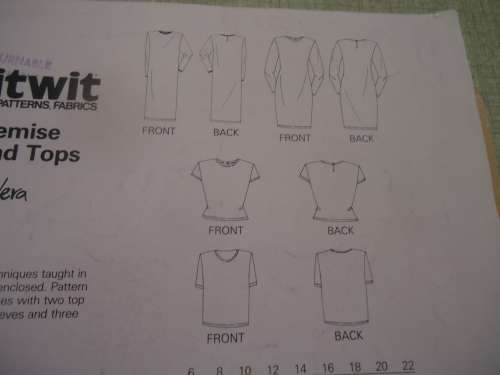 KNITWIT PATTERN 1000 LADIES CHEMISE DRESSES & TOPS SIZES 6 - 22 -  COMPLETE