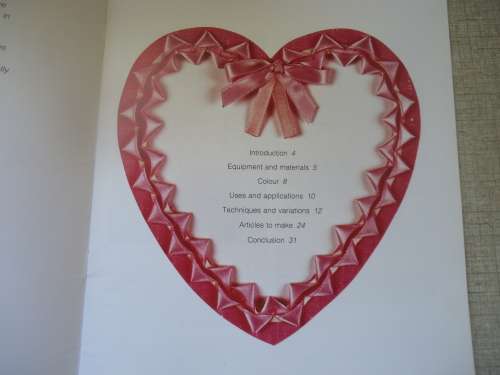 EASY RIBBON CRAFT - A PRACTICAL GUIDE FROM DELOS - BY JUANNE STRAUSS - 32 PAGES