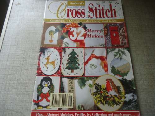 CROSS STITCH UK NOVEMBER 1994 68 PAGE MAGAZINE