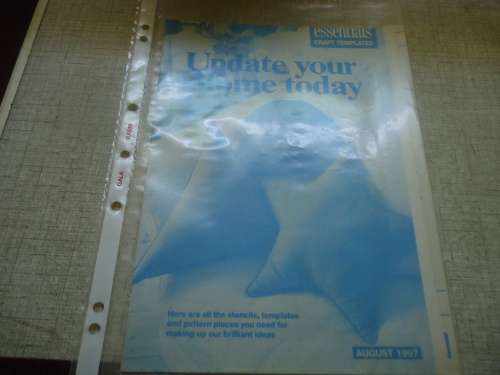 ESSENTIAL  PATTERNS E117 "UPDATE YOUR HOME TODAY"  CRAFT TEMPLATES