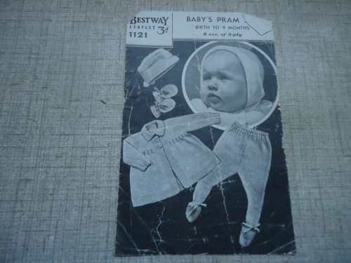 BESTWAY#1121 BABY'S PRAM SET TO FIT AGES BIRTH TO 9  MONTHS