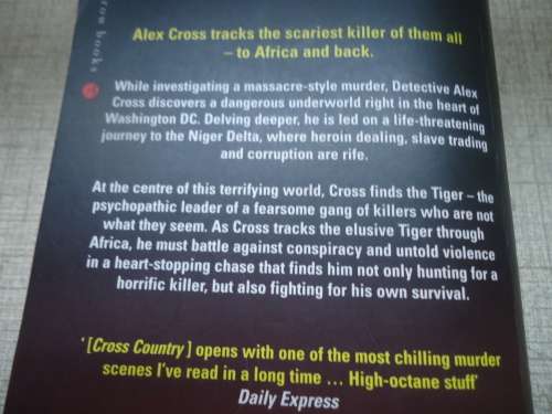 JAMES PATTERSON "CROSS COUNTRY"-  SMALL SOFT COVER