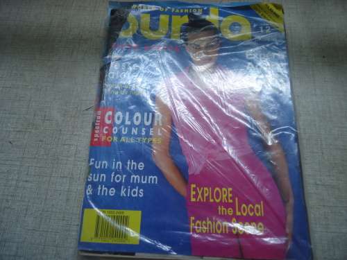 BURDA - MODERN FASHION MAGAZINE DECEMBER/JANUARY 1996-ALL PATTERNS & INSTRUCTIONS INC 168 PG