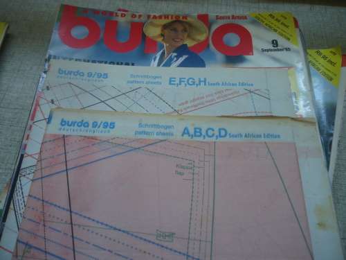 BURDA - MODERN FASHION MAGAZINE SEPTEMBER 1995 -ALL PATTERNS & INSTRUCTIONS INC 112 PG