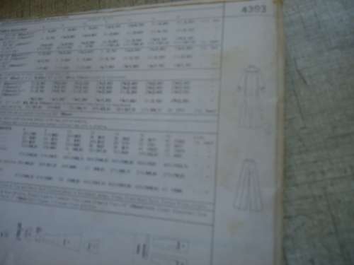 McCALL'S PATTERNS 4393 LADIES DRESS, TOP & PANTS SIZE 14 BUST 92 CM COMPLETE