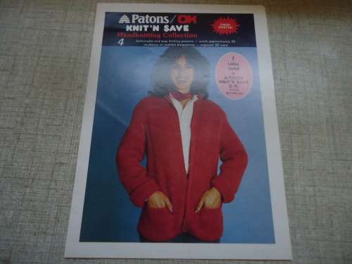 PATONS /OK - KNIT 'N SAVE HAND KNITTING COLLECTION - 4 PATTERNS
