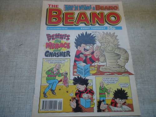 THE BEANO  #2682 DECEMBER 11TH 1993  - A4 COMIC