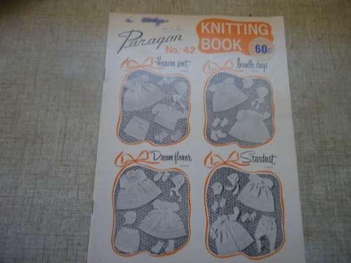 PARAGON KNITTING BOOK # 42 - FOUR DIFFERENT LAYETTES - 16 PAGES